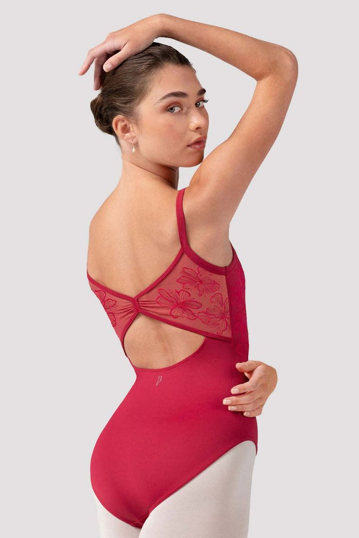 Ladies Lorelei Floral Camisole Leotard