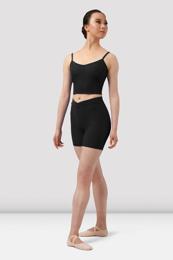 Ladies Mirella Chevron Camisole Crop Top - BLOCH EU