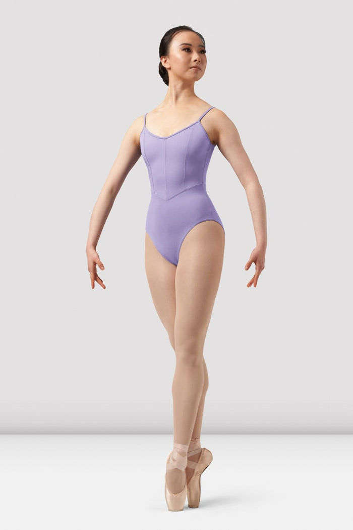 Ladies Mirella Chevron Camisole Leotard