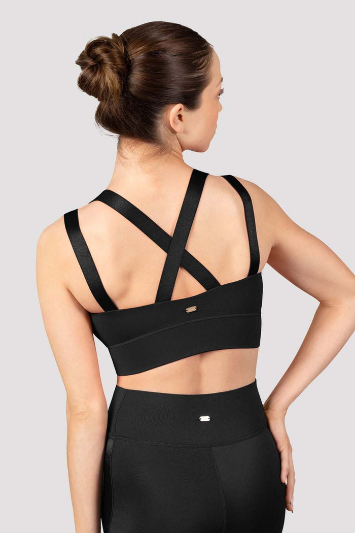 Ladies Mirella Majesty Cross Back Crop Top