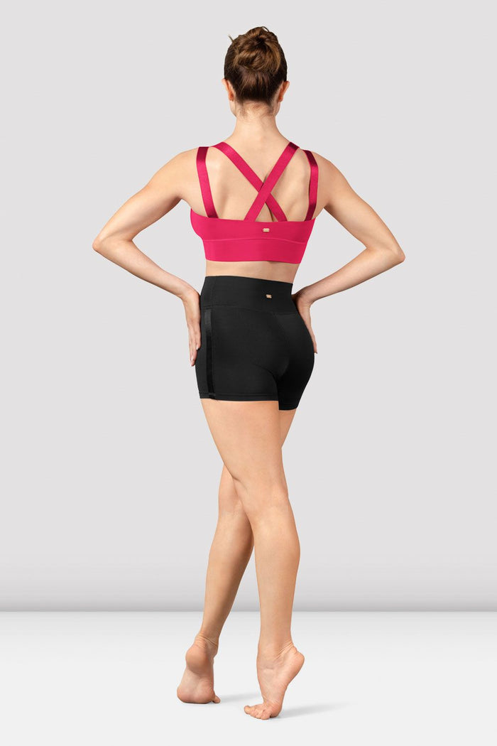 Ladies Mirella Majesty Cross Back Crop Top