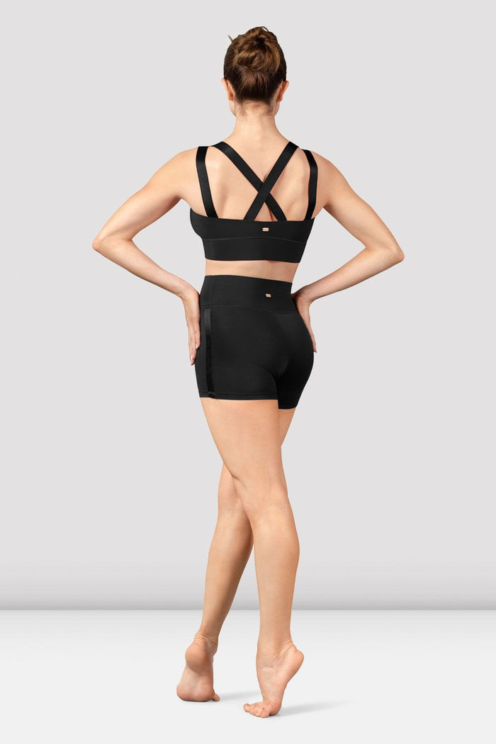 Ladies Mirella Majesty Cross Back Crop Top