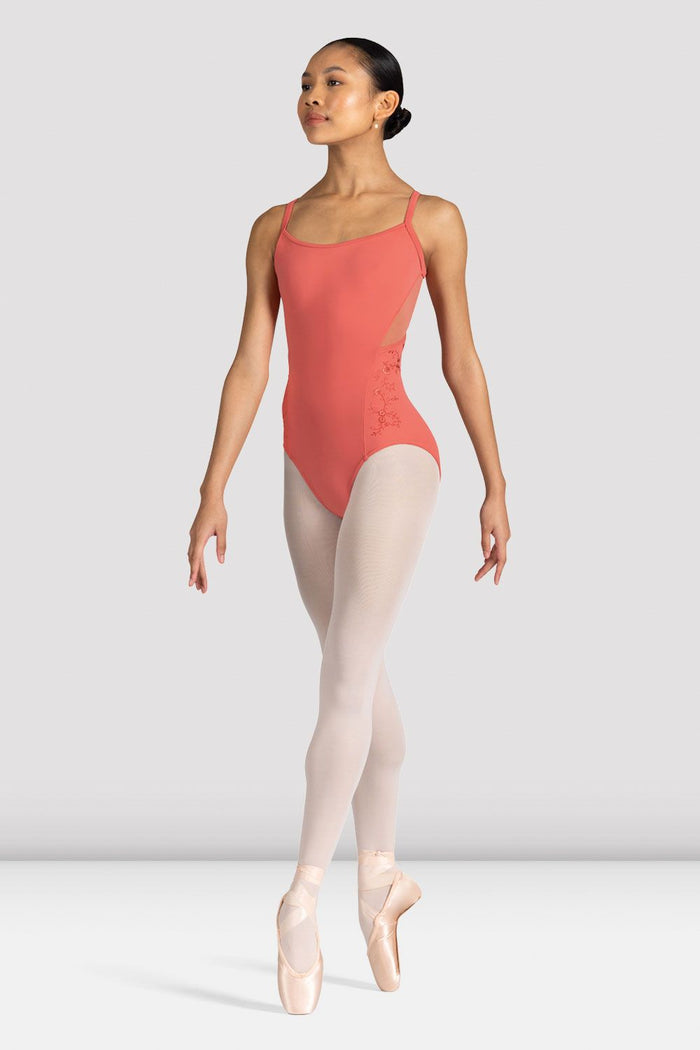 Ladies Zinnia Floral Scoop Neck Leotard - BLOCH EU