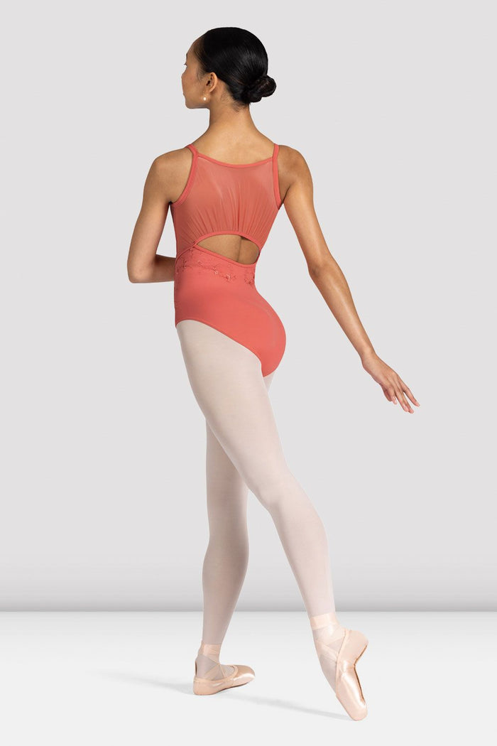Ladies Zinnia Floral Scoop Neck Leotard - BLOCH EU