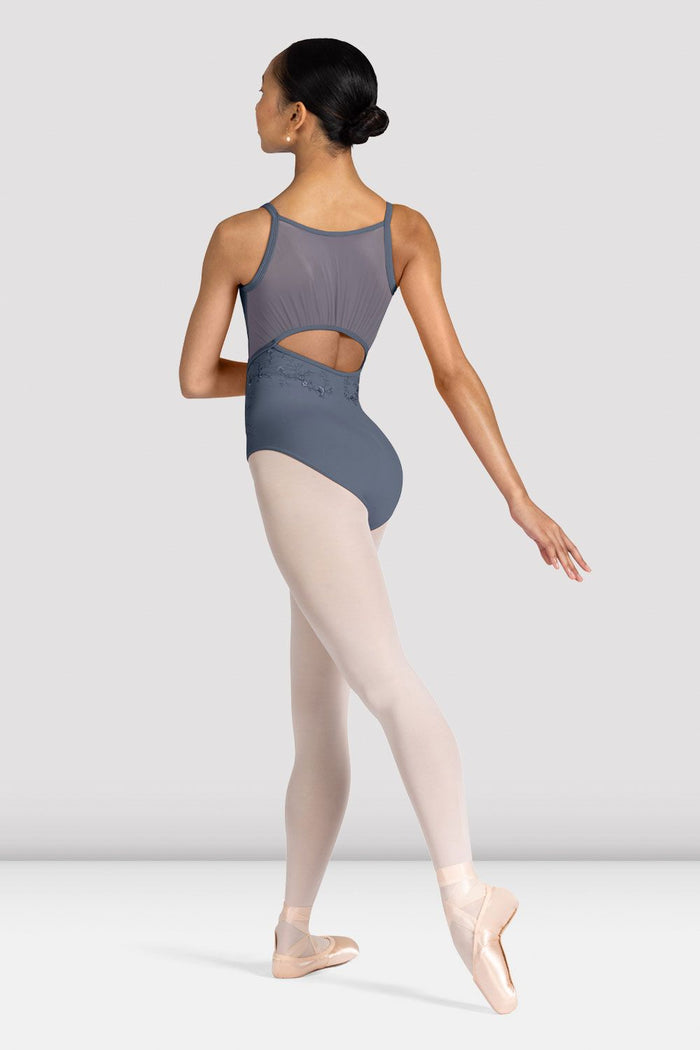 Ladies Zinnia Floral Scoop Neck Leotard - BLOCH EU