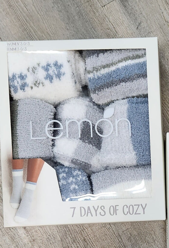 LEMON 7 DAYS OF COZY CREW GIFT BOX