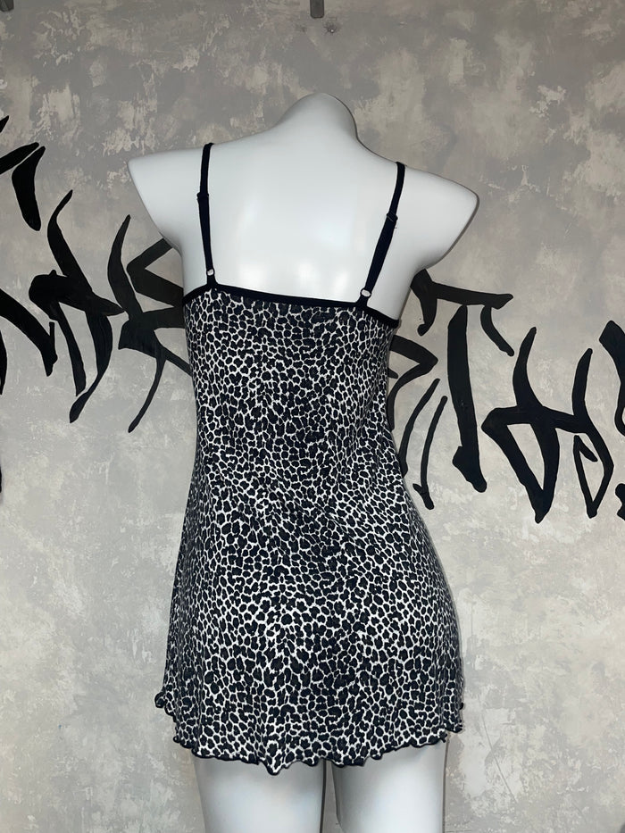 Leopard Printed Y2K Vtg Dress