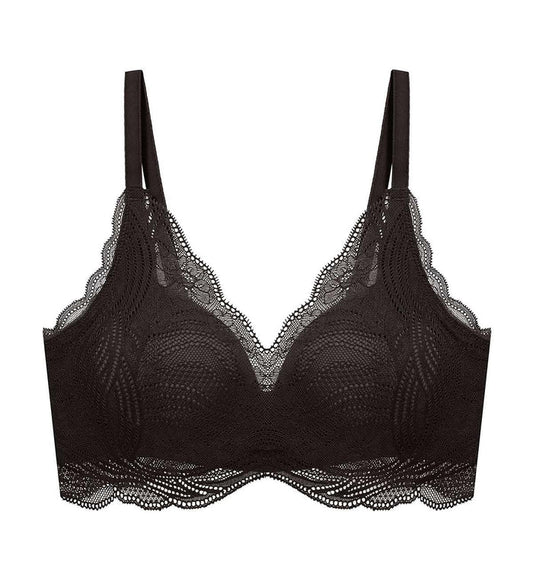Lift Smart Non-Wired Padded Bra - BLACK