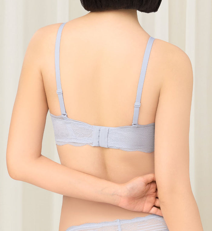 Lift Smart Non-Wired Padded Bra - EGGSHELL BLUE