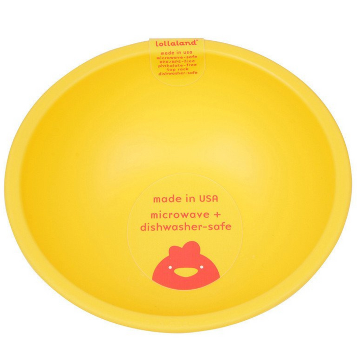 yellow bowl