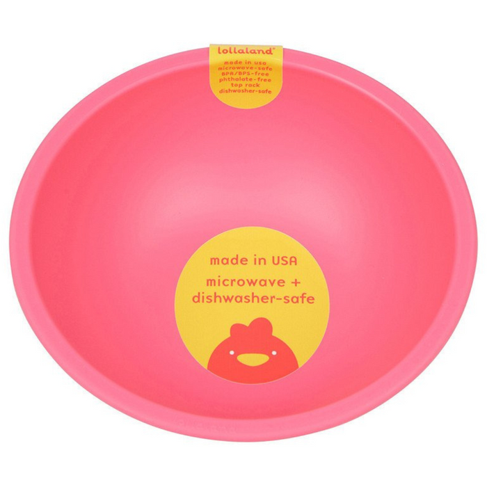 pink bowl