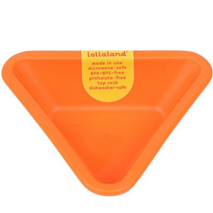 orange dipping cup
