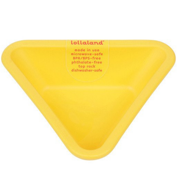 yellow dipping cup