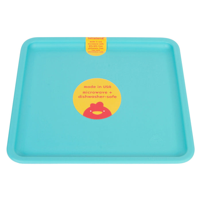 teal plate