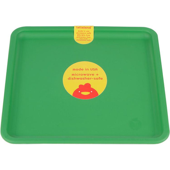 green plate