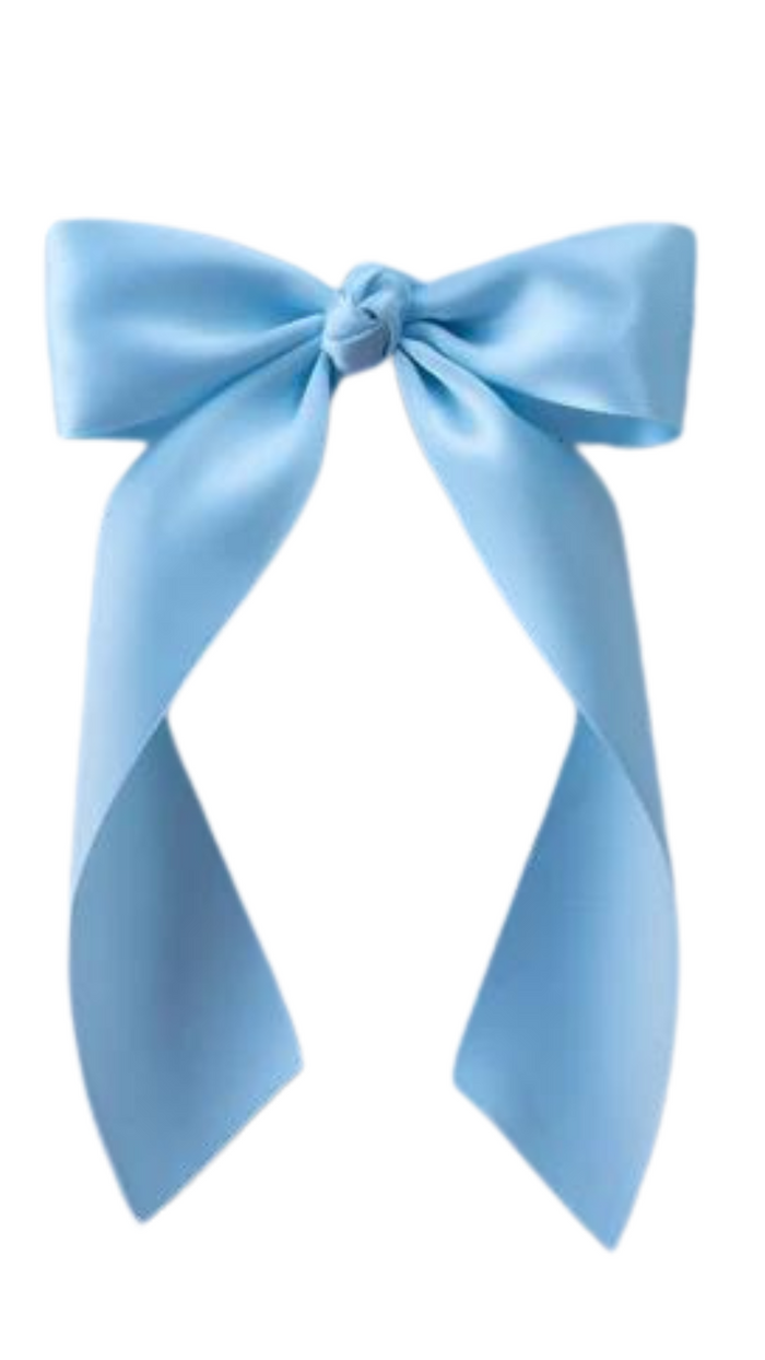 Long Tail Bow - Satin
