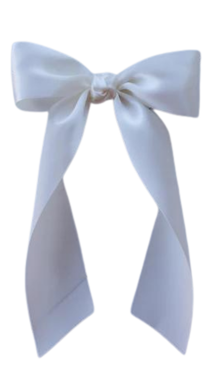 Long Tail Bow - Satin