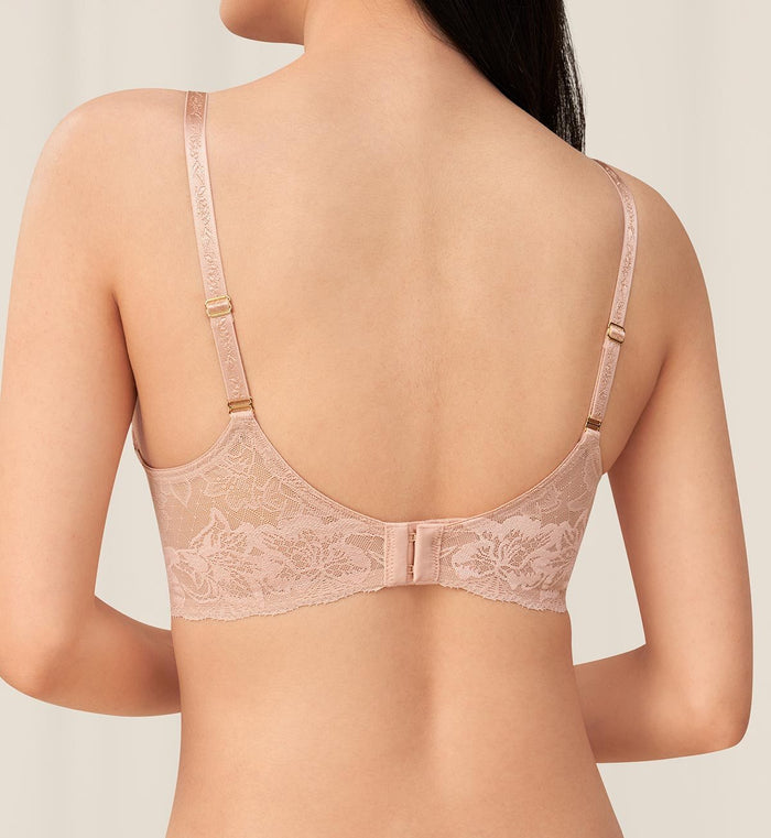 MAGIC WIRE LITE SENSATION PUSH UP DEEP V BRA - NEUTRAL BEIGE
