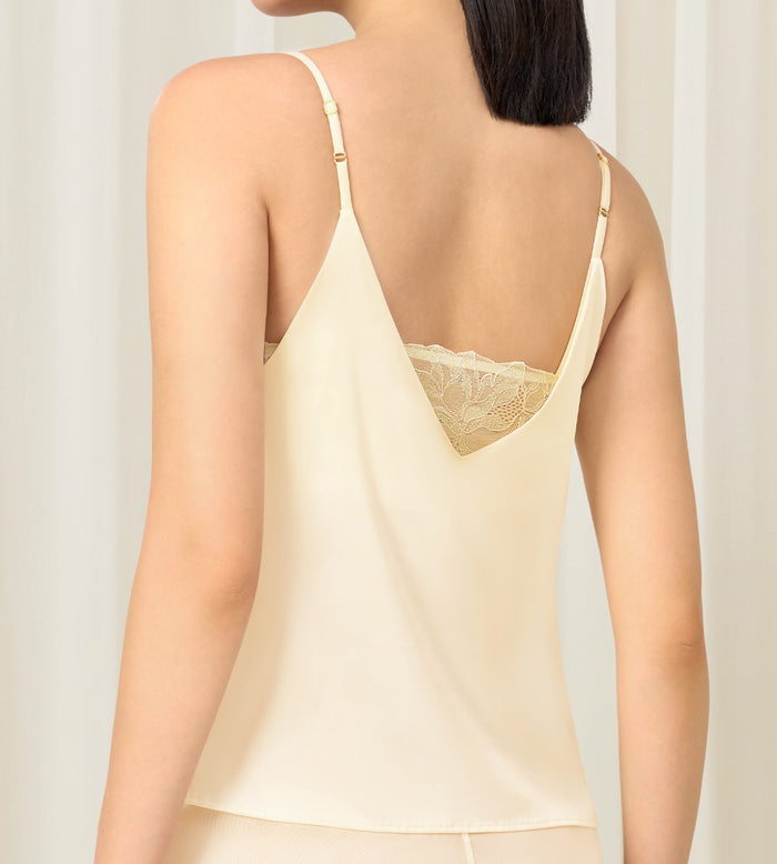 Magnolia Lace Camisole - CHRYSANTHEME