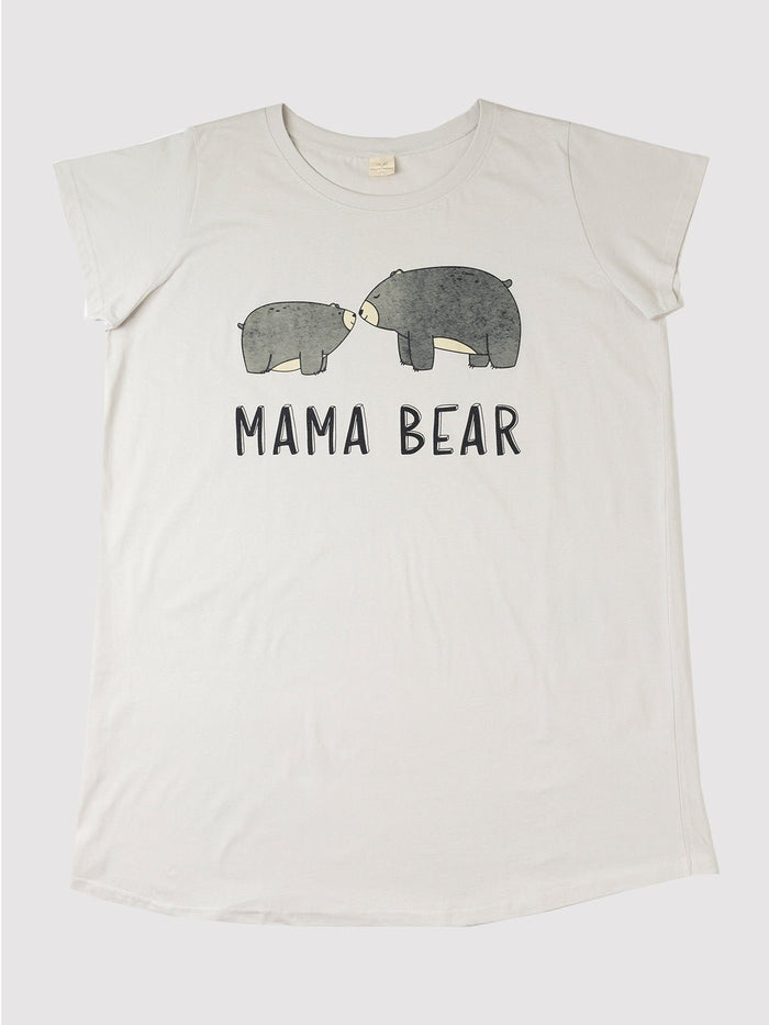 Mama Bear — Ladies Nightshirt - Millie + Moose