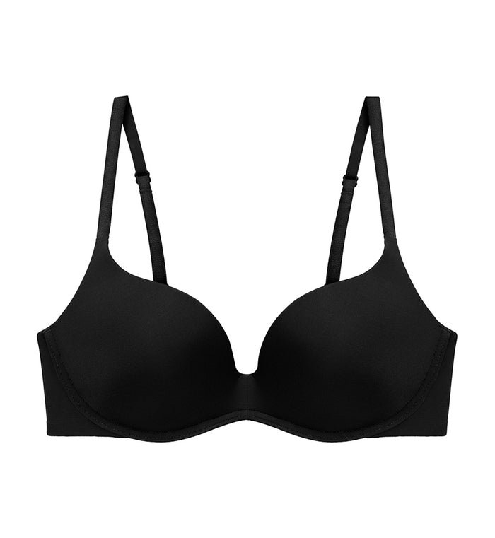 Maximizer Non-Wired Push Up Bra - GRAPHITE