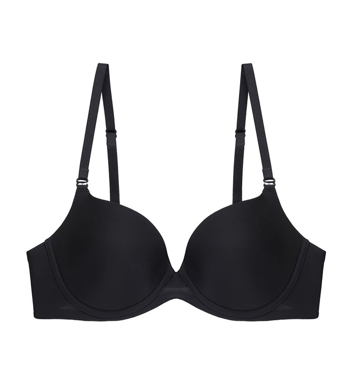 Maximizer Wired Push Up Bra - BLACK