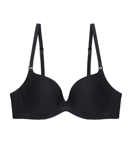 Maximizer Wired Push Up Bra - BLACK