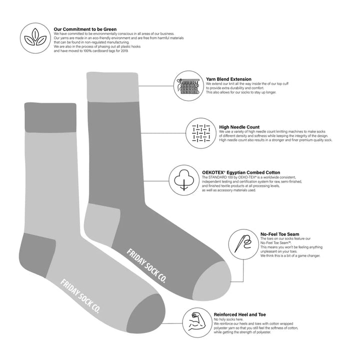 MEN’S *FRIDAY SOCKS FOOD & BEVERAGE MISMATCHED SOCKS