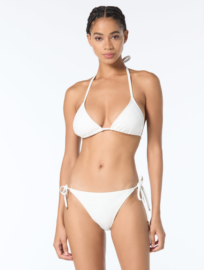 Michael Kors White Bikini Set & Cover Up Dress Bundle -