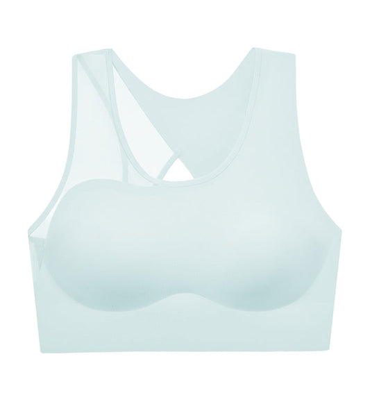 Minimalist Athleisure Bra Tank Top - PEARL GREY