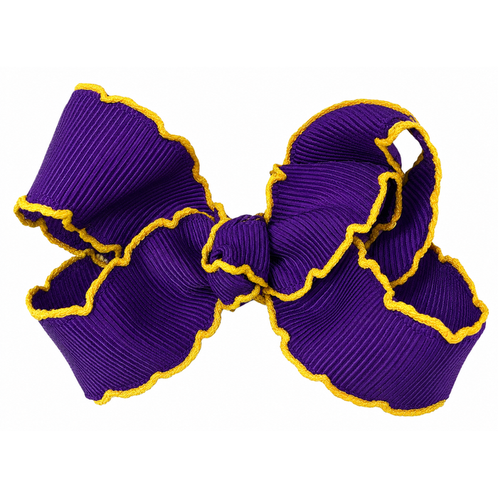 Purple/Gold Trim / Bitty (2.25 inch)