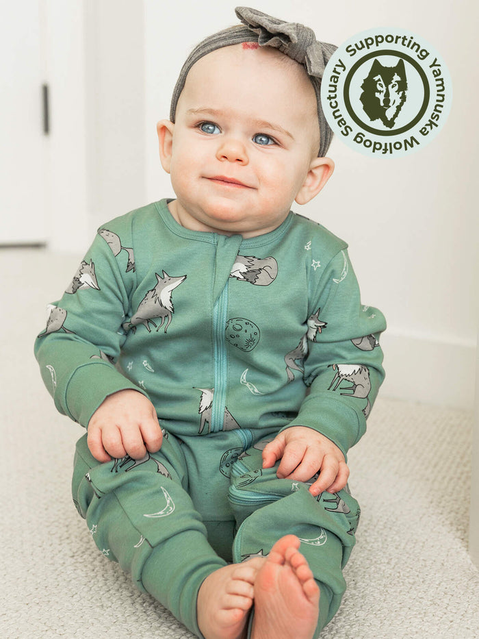 Moonlight Wolf — Infant Onesie - Millie + Moose
