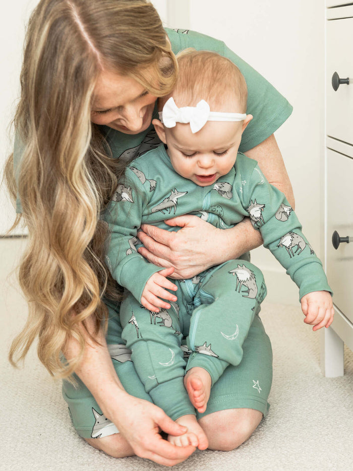 Moonlight Wolf — Infant Onesie - Millie + Moose