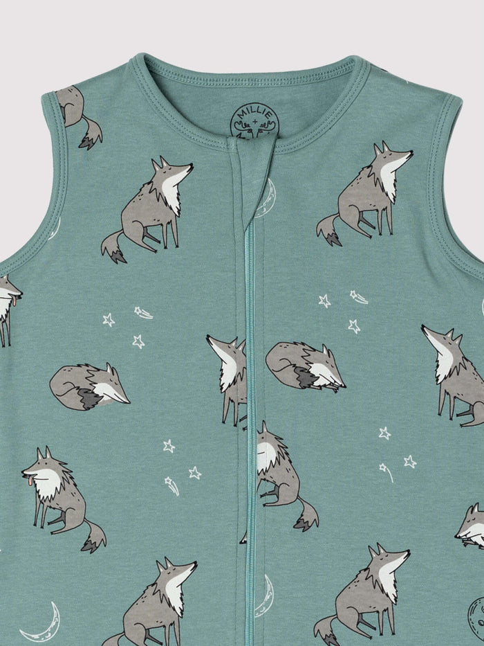 Moonlight Wolf Infant Sleepsack - Millie + Moose