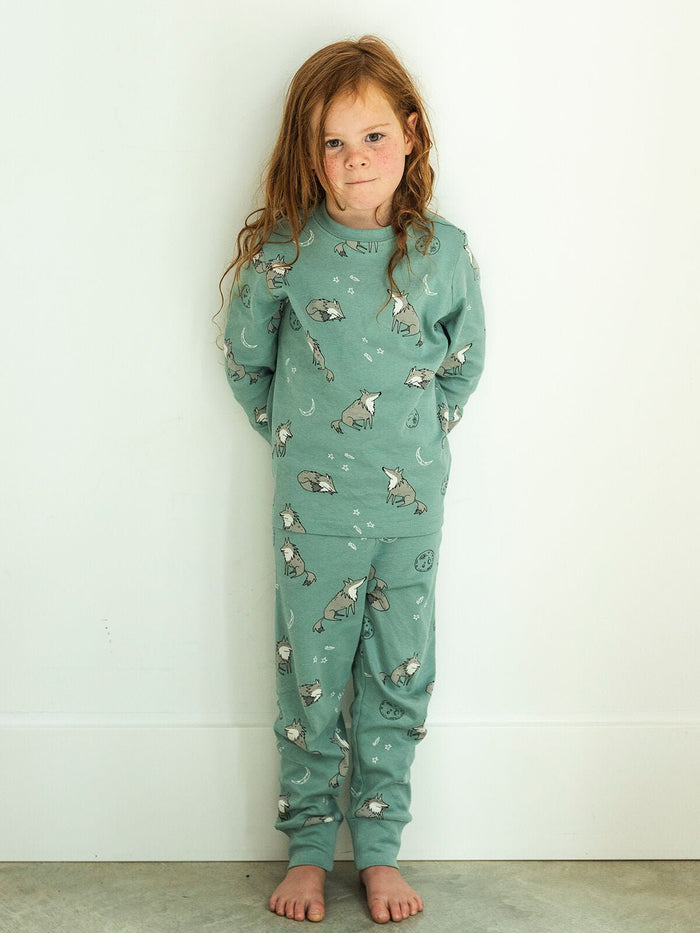 Moonlight Wolf Kids PJ Set - Millie + Moose