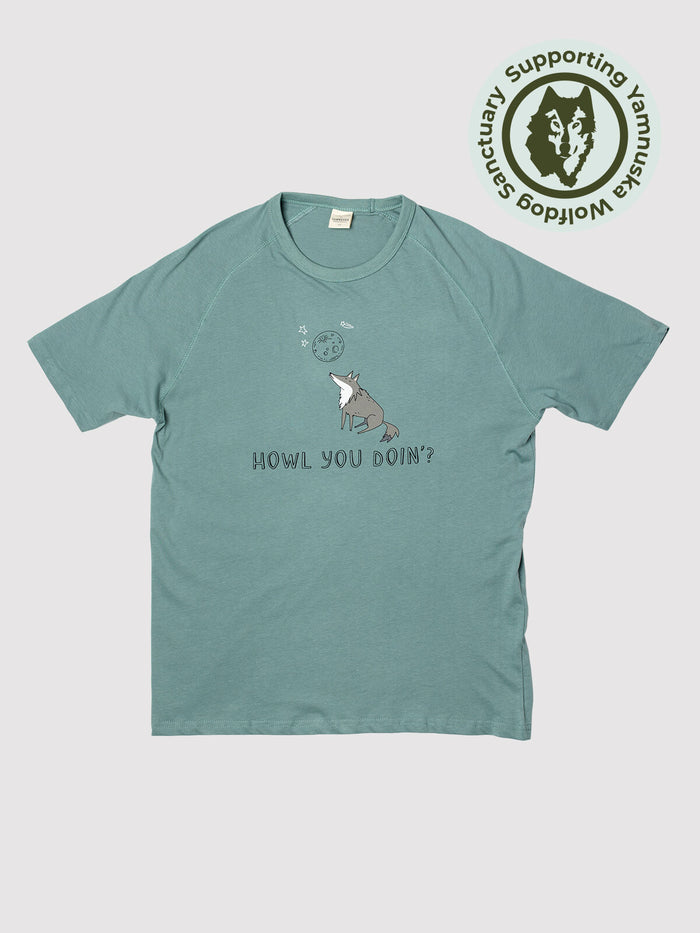 Moonlight Wolf — Men's PJ T - Millie + Moose
