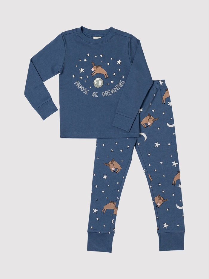 Moose Be Dreaming Kids PJ Set - Millie + Moose
