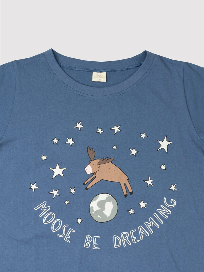 Moose Be Dreaming — Ladies Nightshirt - Millie + Moose