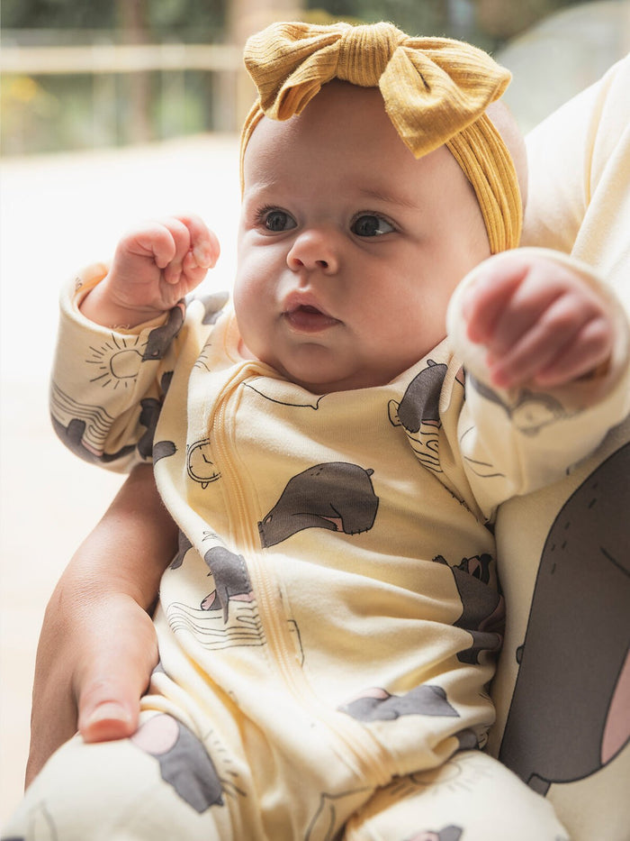 Morning Bear — Infant Onesie - Millie + Moose