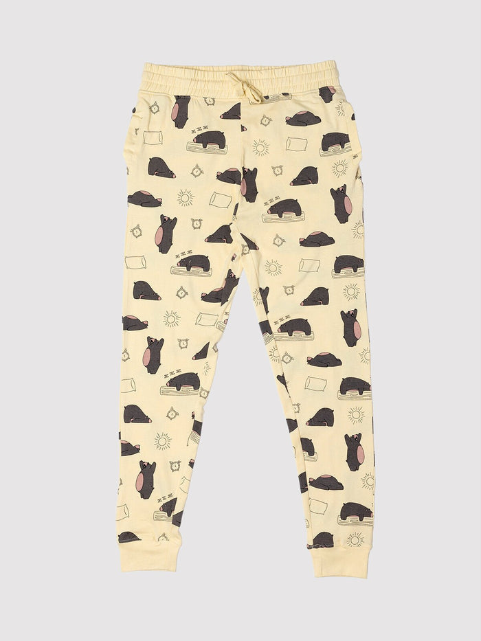 Morning Bear — Ladies Joggers - Millie + Moose