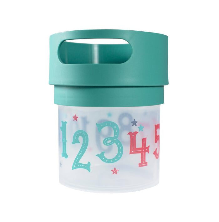 teal munchie mug