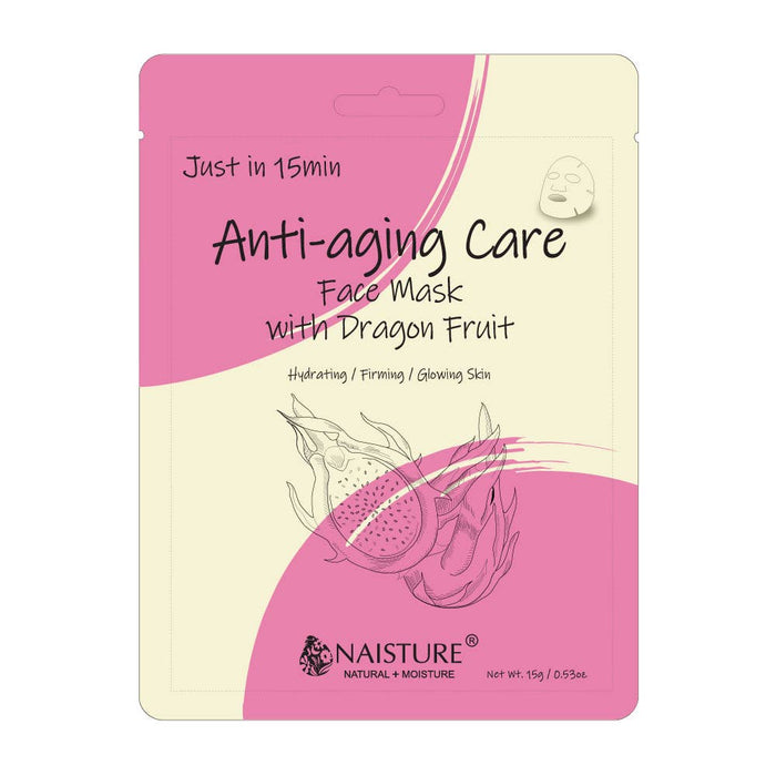 Naisture Just In 15 Min Anti-Aging - Dragon Fruit (10pc)