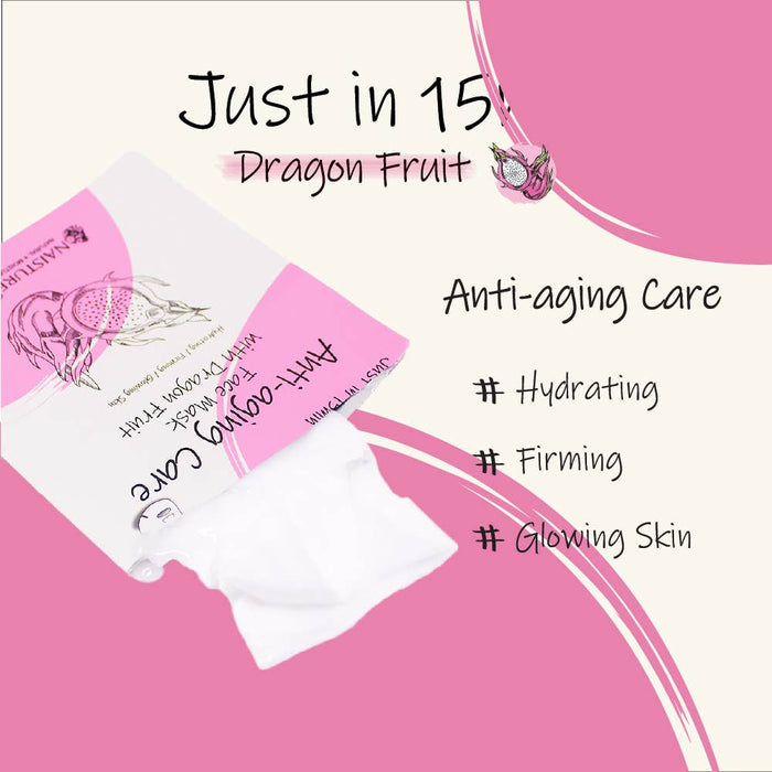 Naisture Just In 15 Min Anti-Aging - Dragon Fruit (10pc)