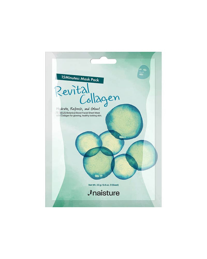 Naisture Revital Collagen Sheet Mask (10pc)