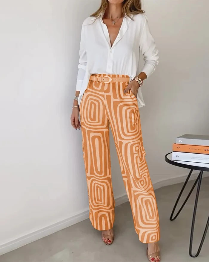 Natalie | Wide-Leg Two-Piece Set