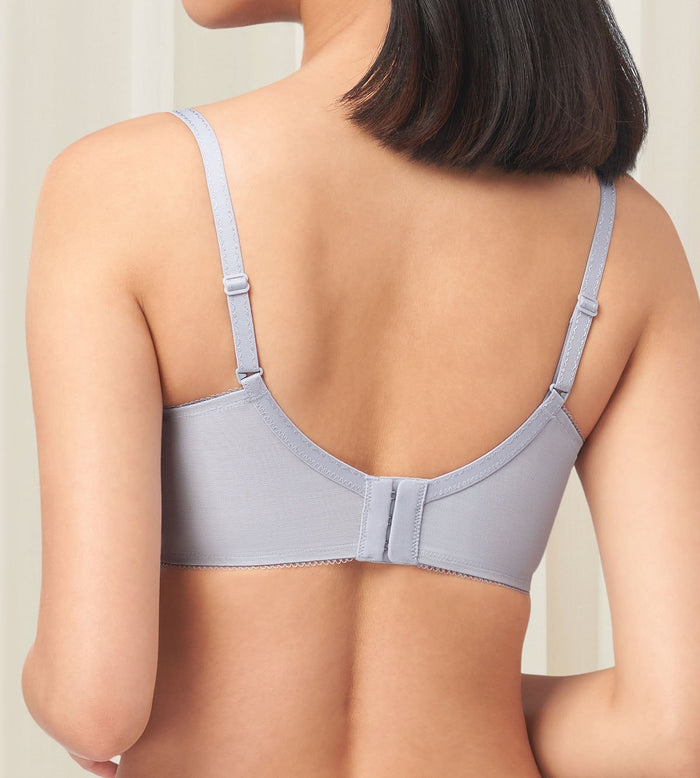 Natural Elegance Finesse Non Wired Padded Bra - SMOKY LILAC
