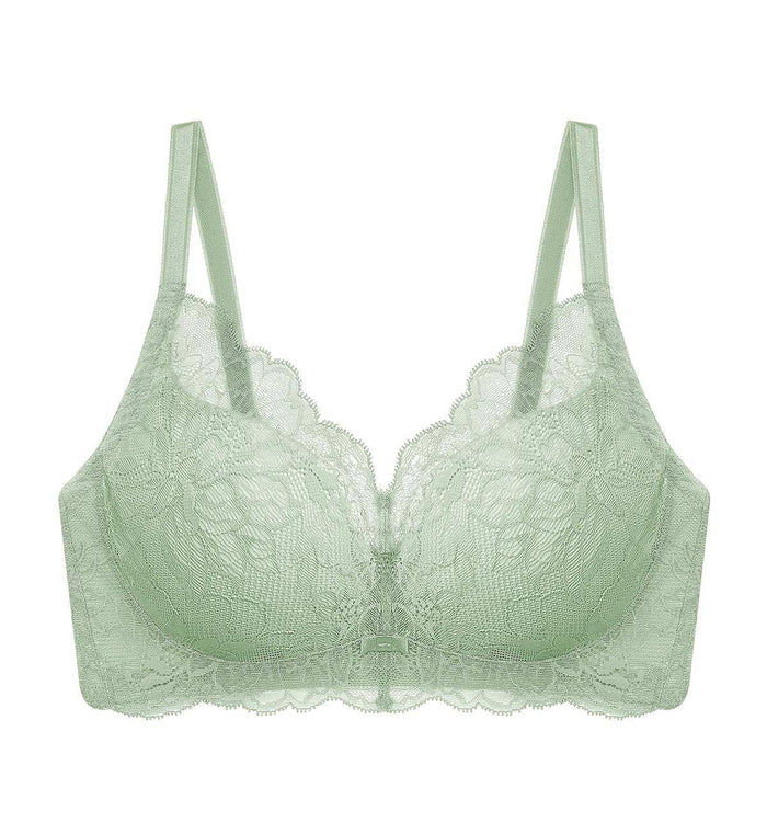 NATURAL ELEGANCE SLEEK NON-WIRED PADDED BRA - ABSTINTHE