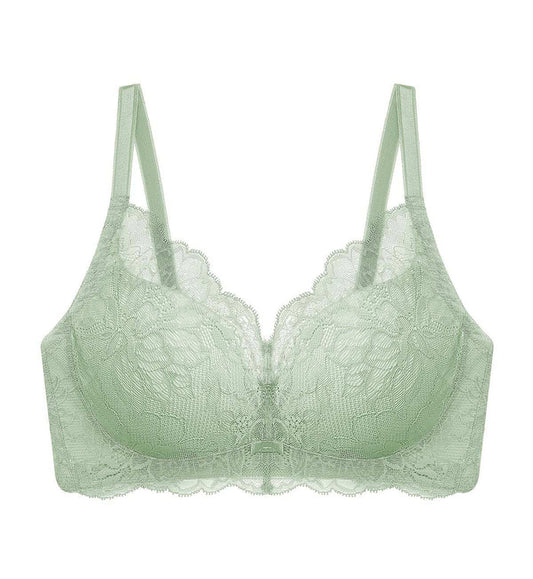 NATURAL ELEGANCE SLEEK NON-WIRED PADDED BRA - ABSTINTHE