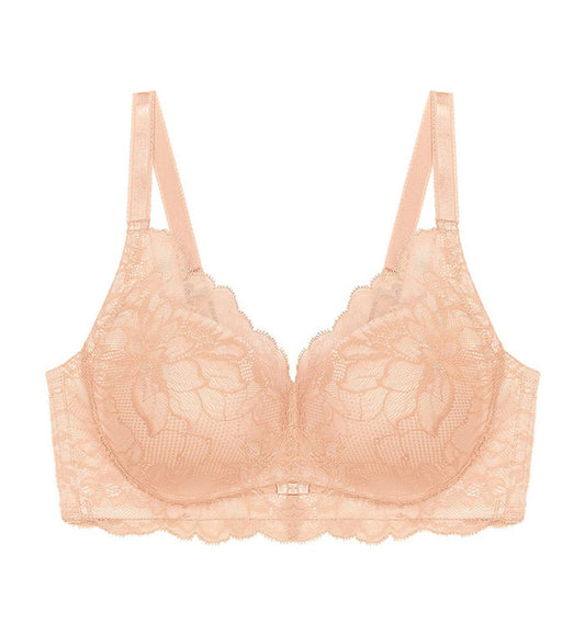 NATURAL ELEGANCE SLEEK NON-WIRED PADDED BRA - NATURAL SKIN