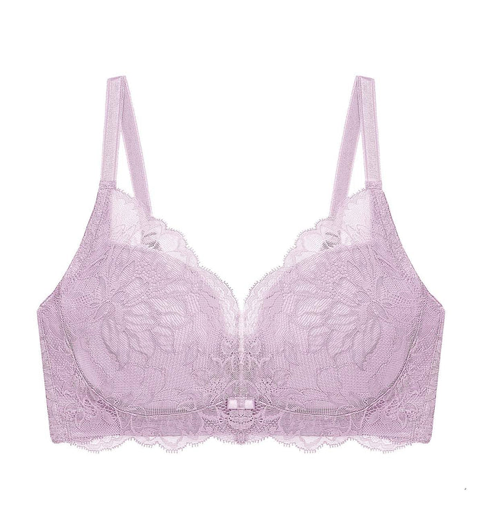 NATURAL ELEGANCE SLEEK NON-WIRED PADDED BRA - SEA FOG